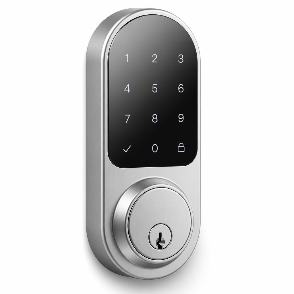 Smonet TTLock-compatible smart deadbolt with touchscreen keypad